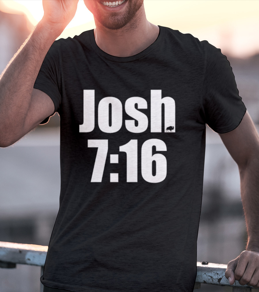 Buffalo Bills Josh 716 Logo T-Shirt