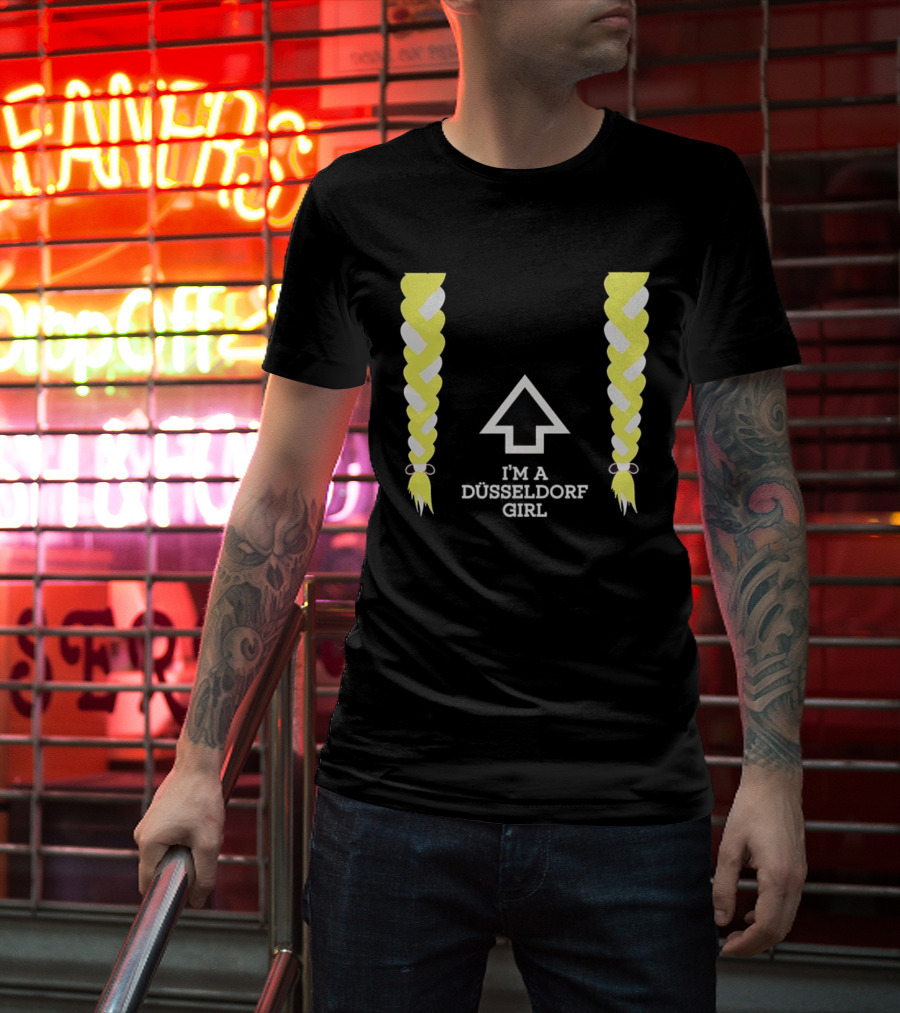 Nick Jonas Christmas Düsseldorf Girl Festive Braids T-Shirt