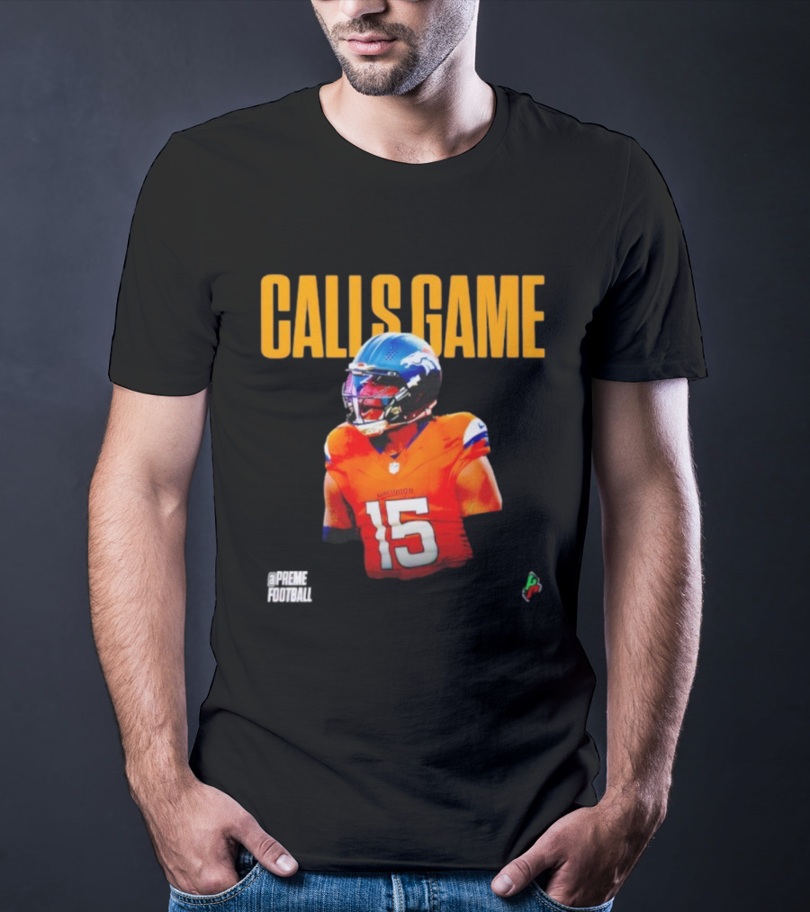 Broncos Calls Game 15 Nik Bonitto Football Action T-Shirt