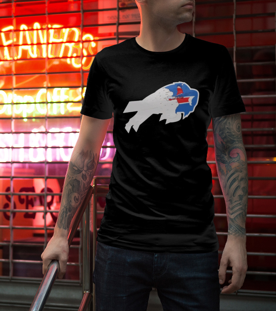 Buffalo Bills Winter Snow Plow Kid Theme T-Shirt