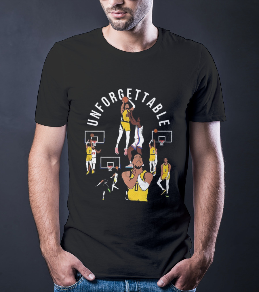 Unforgettable Tyrese Haliburton Basketball Highlight Moments T-Shirt