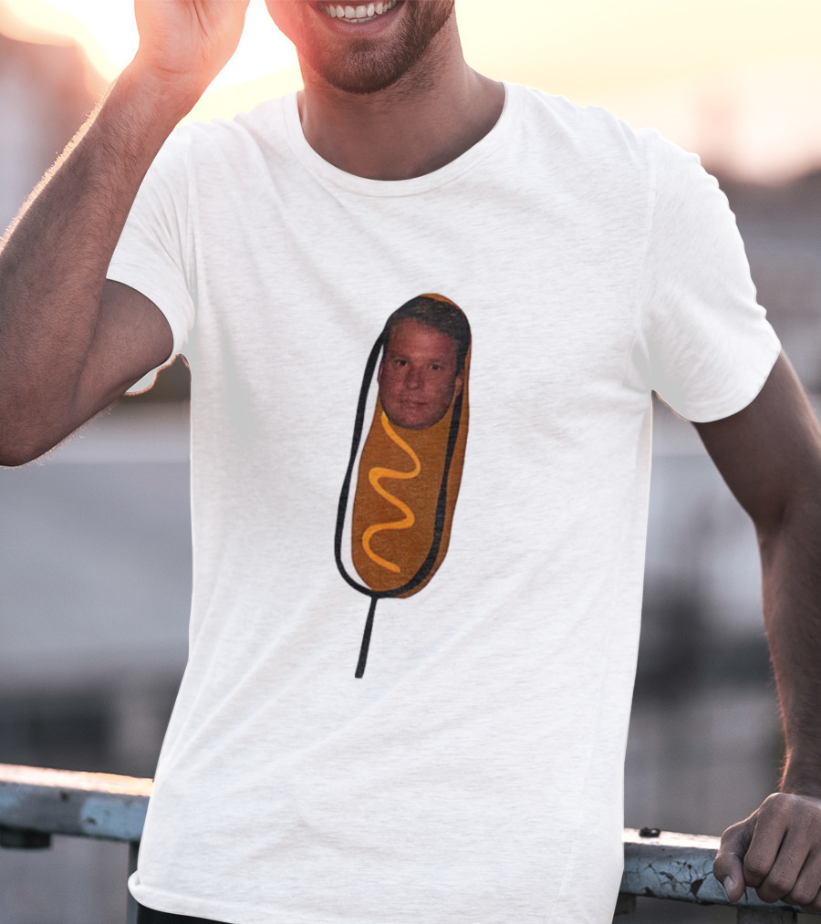 Kiffin Lane Funny Hot Dog LSU Tigers Football Cartoon T-Shirt