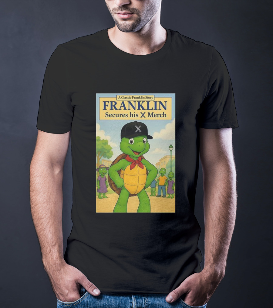Franklin Secures His X Merch A Classic Franklin Story T-Shirt