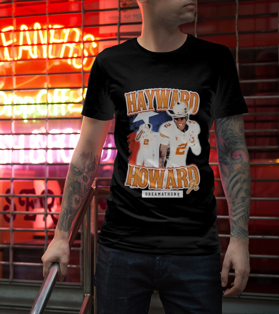 Hayward Howard Jr Dreamathon Texas Football Cowboys T-Shirt
