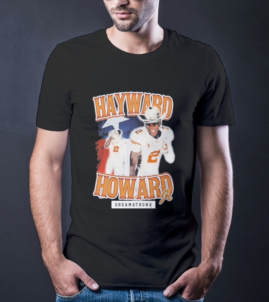 Hayward Howard Jr Dreamathon Texas Football Cowboys T-Shirt