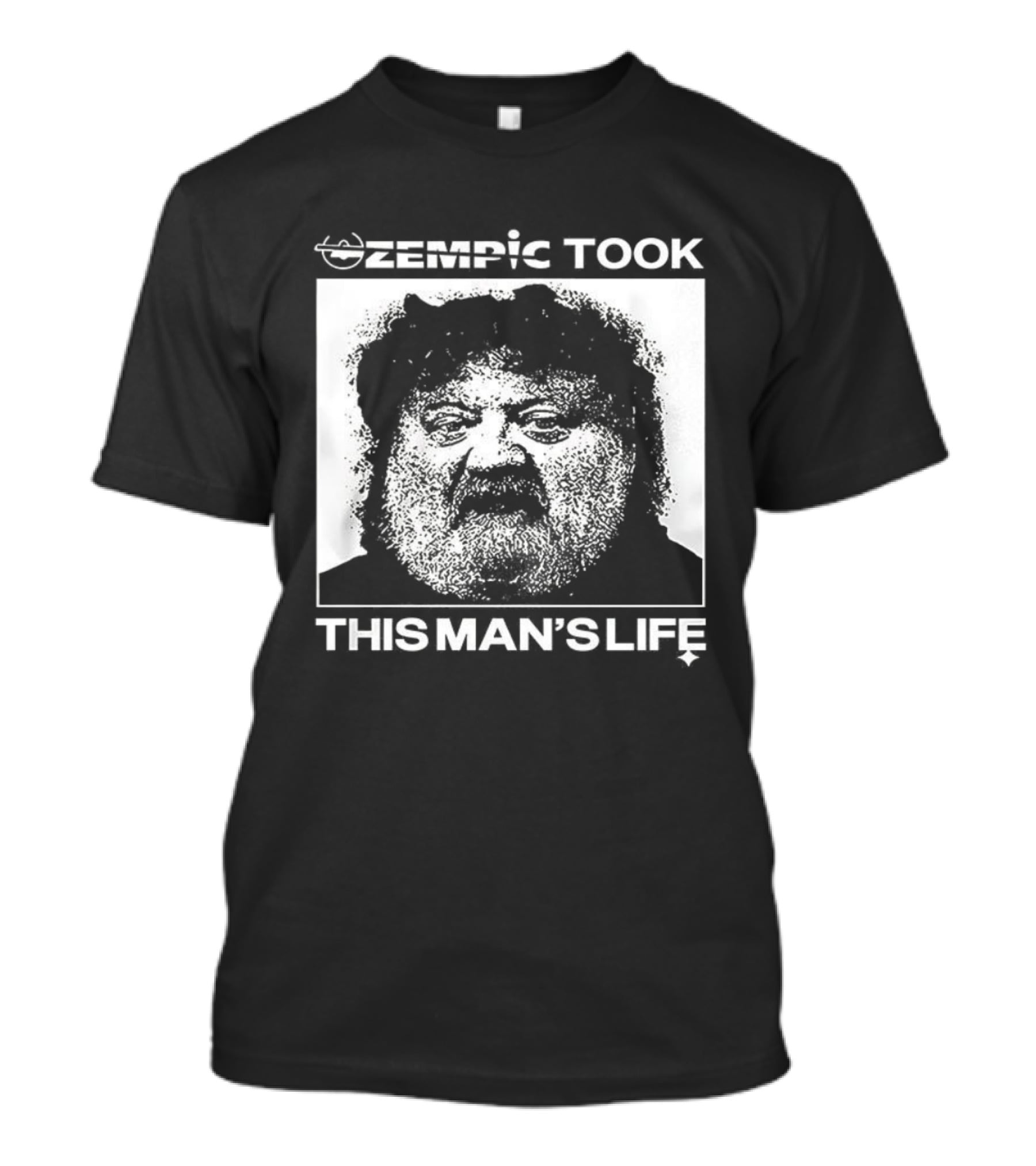 Ozempic Took This Man's Life Meatcanyon Meme T-Shirt