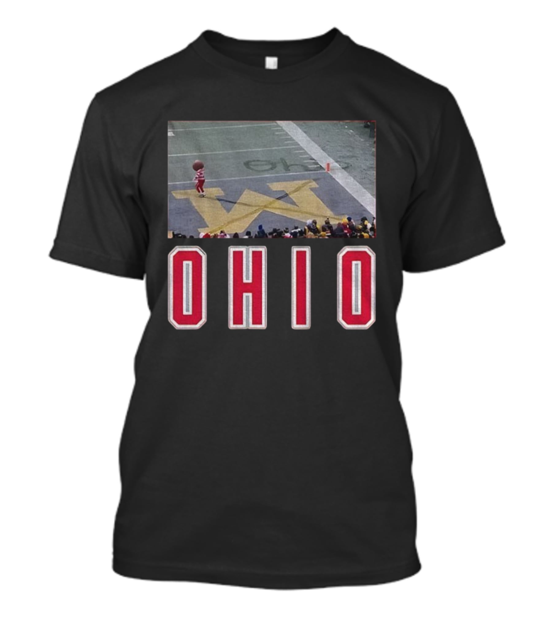 Ohio State Buckeyes Brutus Football Ohio Snow Game Day T-Shirt