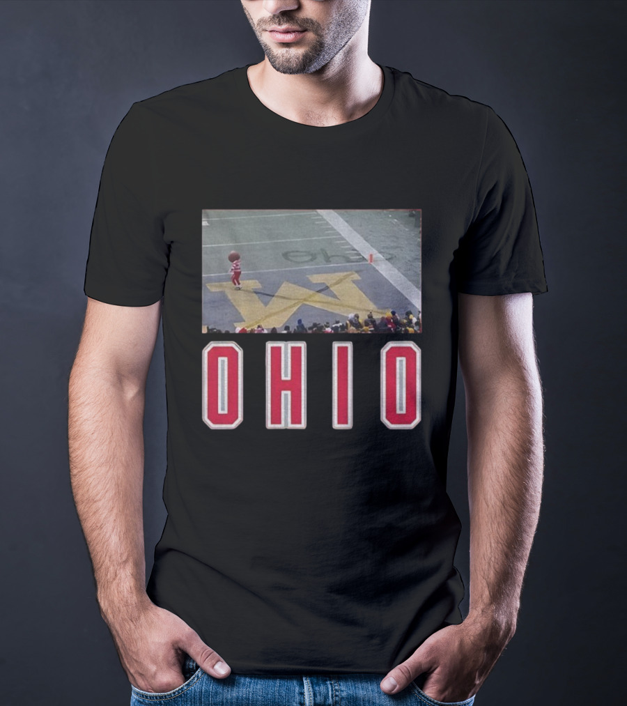 Ohio State Buckeyes Brutus Football Ohio Snow Game Day T-Shirt