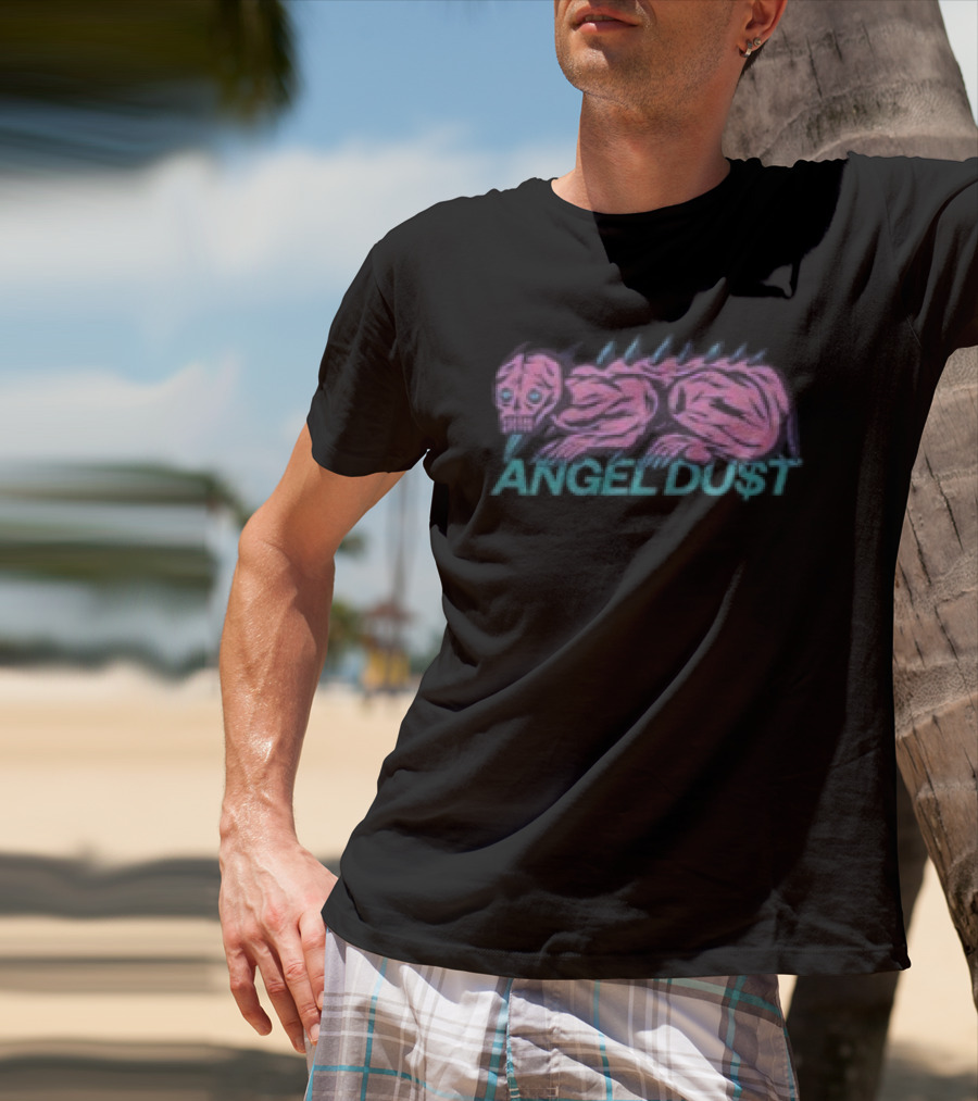 Angel Dust Cold 2 The Touch Neon Worm Creature T-Shirt