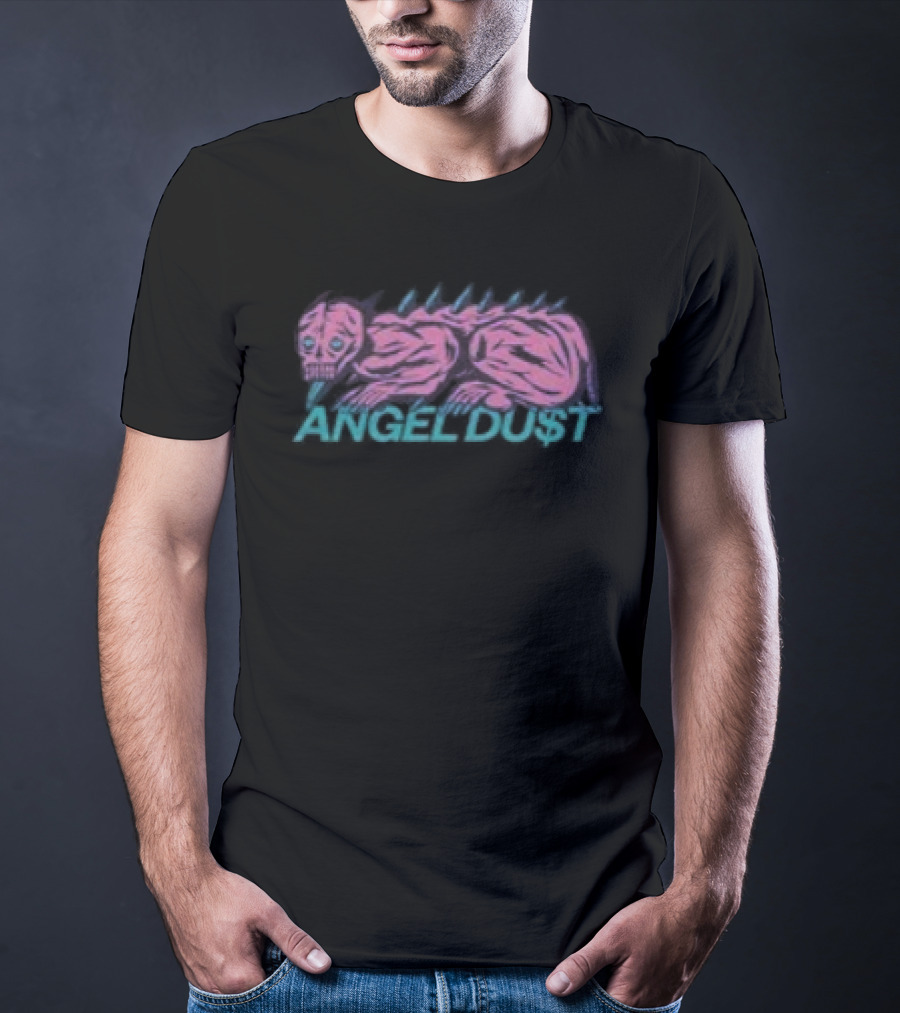 Angel Dust Cold 2 The Touch Neon Worm Creature T-Shirt