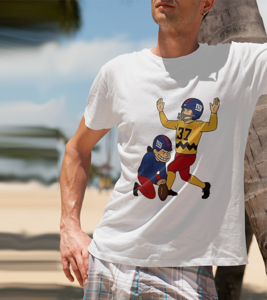 Younghoe Koo Charlie Brown Giants Football Kicker Miss Meme 37 T-Shirt