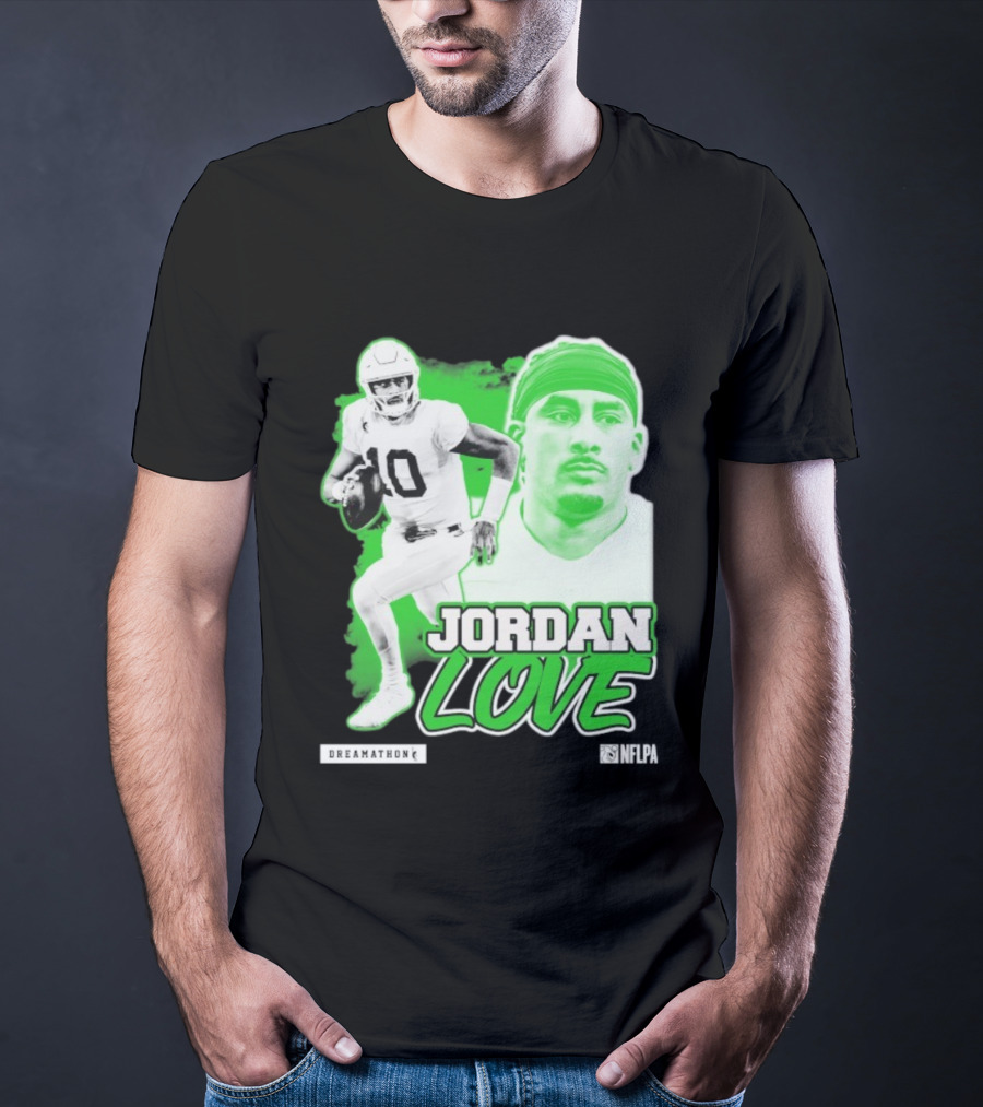Jordan Love Green Bay Packers Dreamathon NFL Football T-Shirt