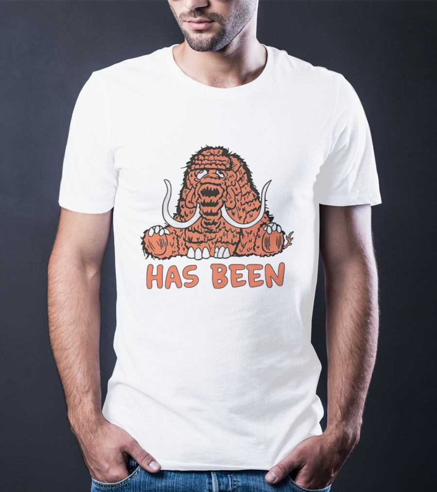 Has Been Never Was Blake Anderson Woolly Mammoth T-Shirt