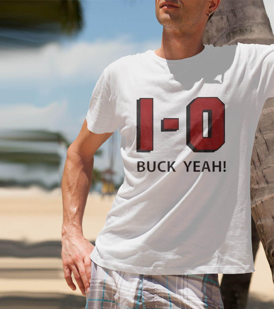 Ohio State Buckeyes I O Buck Yeah Football NFL 2025 T-Shirt
