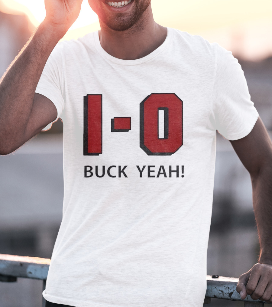 Ohio State Buckeyes I O Buck Yeah Football NFL 2025 T-Shirt