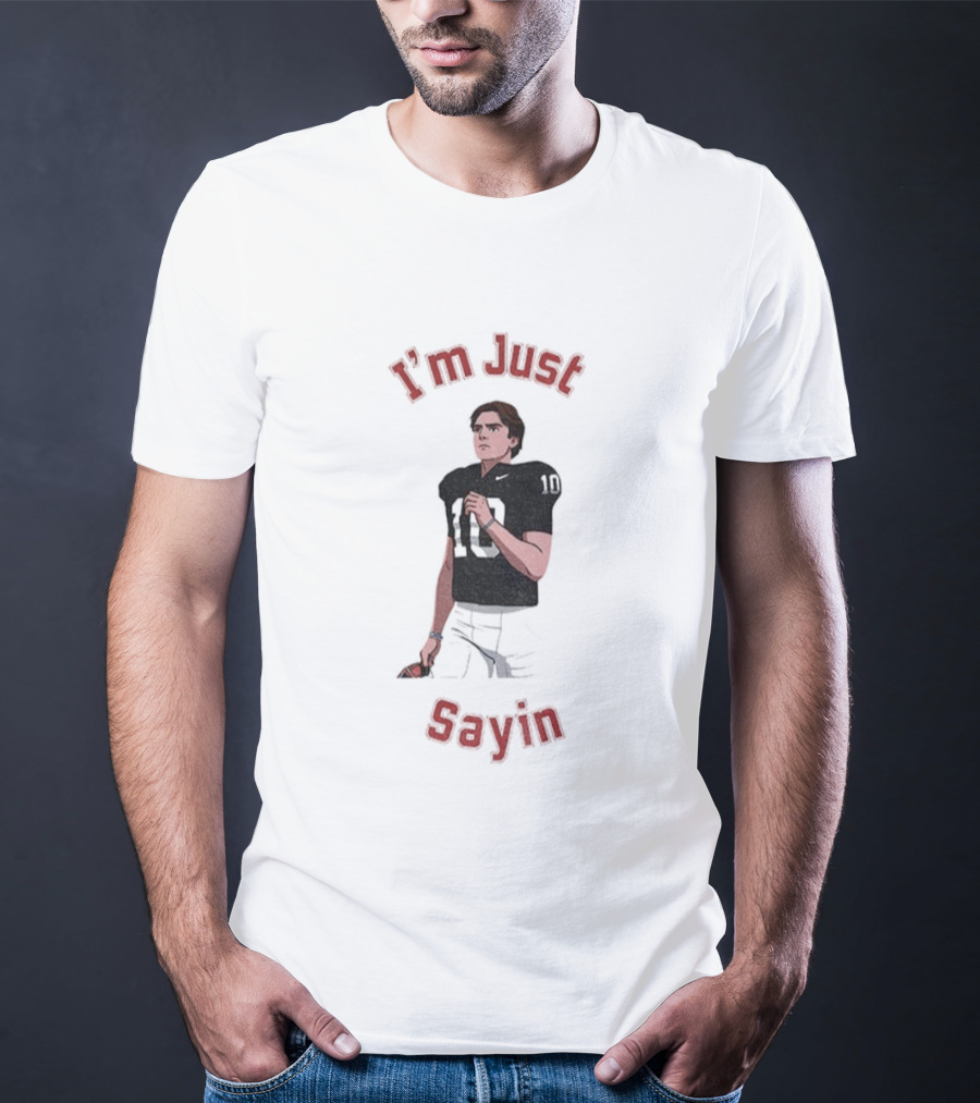 Denzel Burke Ohio State Buckeyes Football I'm Just Sayin T-Shirt