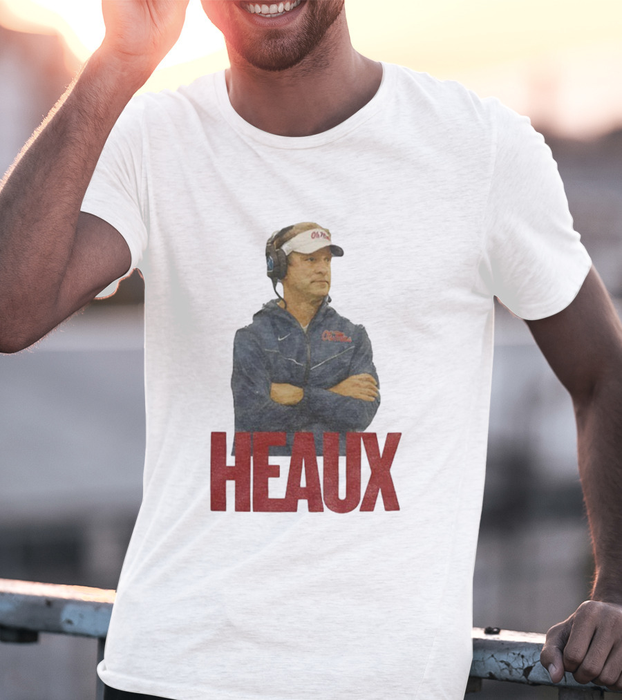 Ole Miss Rebels Lane Kiffin Heaux 2025 Football T-Shirt