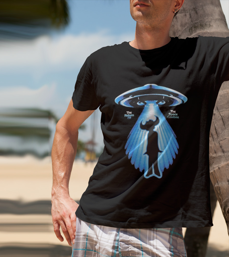 Jamiroquai Space Cowboy Buffalo Man UFO Abduction T-Shirt