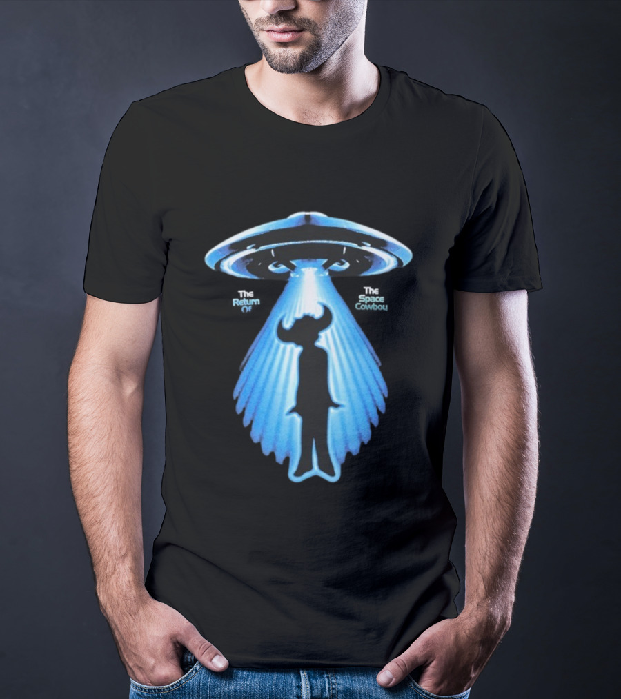 Jamiroquai Space Cowboy Buffalo Man UFO Abduction T-Shirt