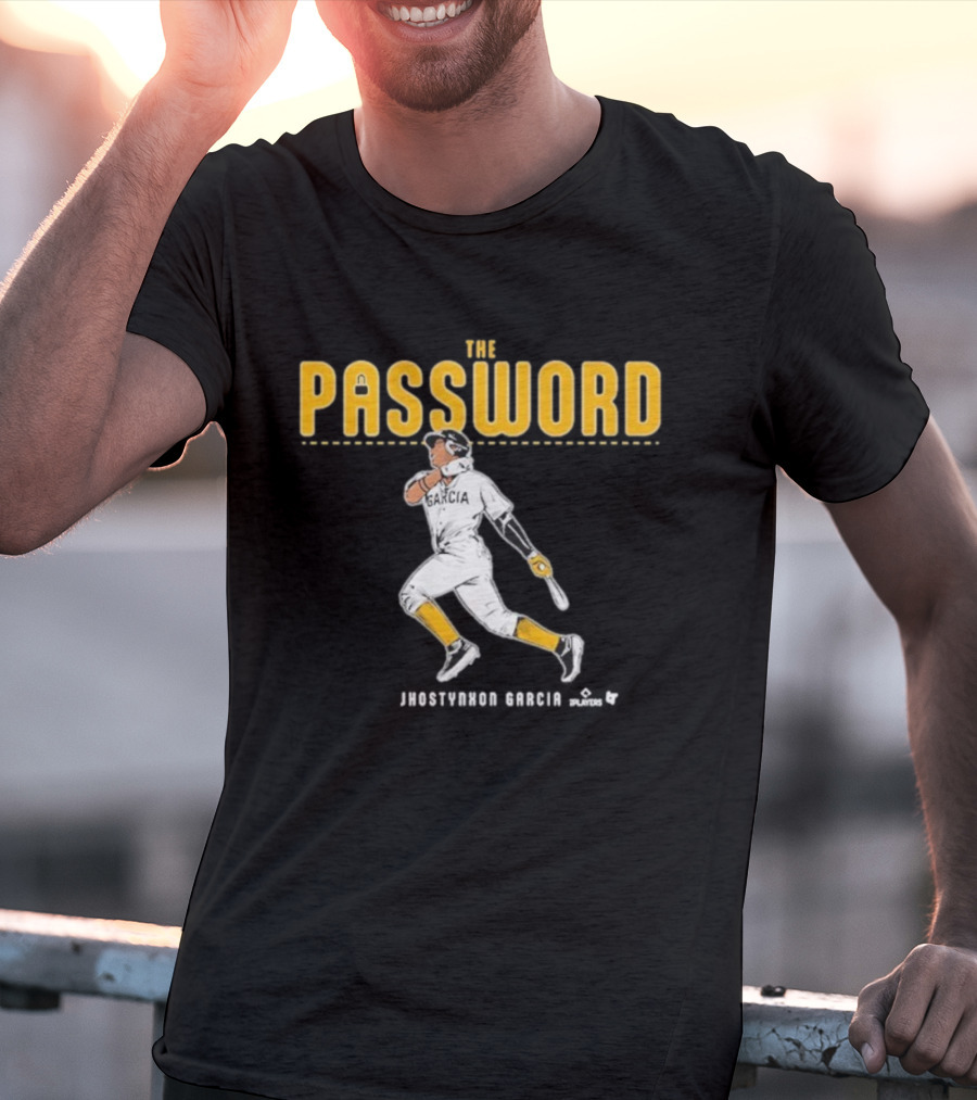 Jhostynxon Garcia Pittsburgh The Password Baseball Theme T-Shirt