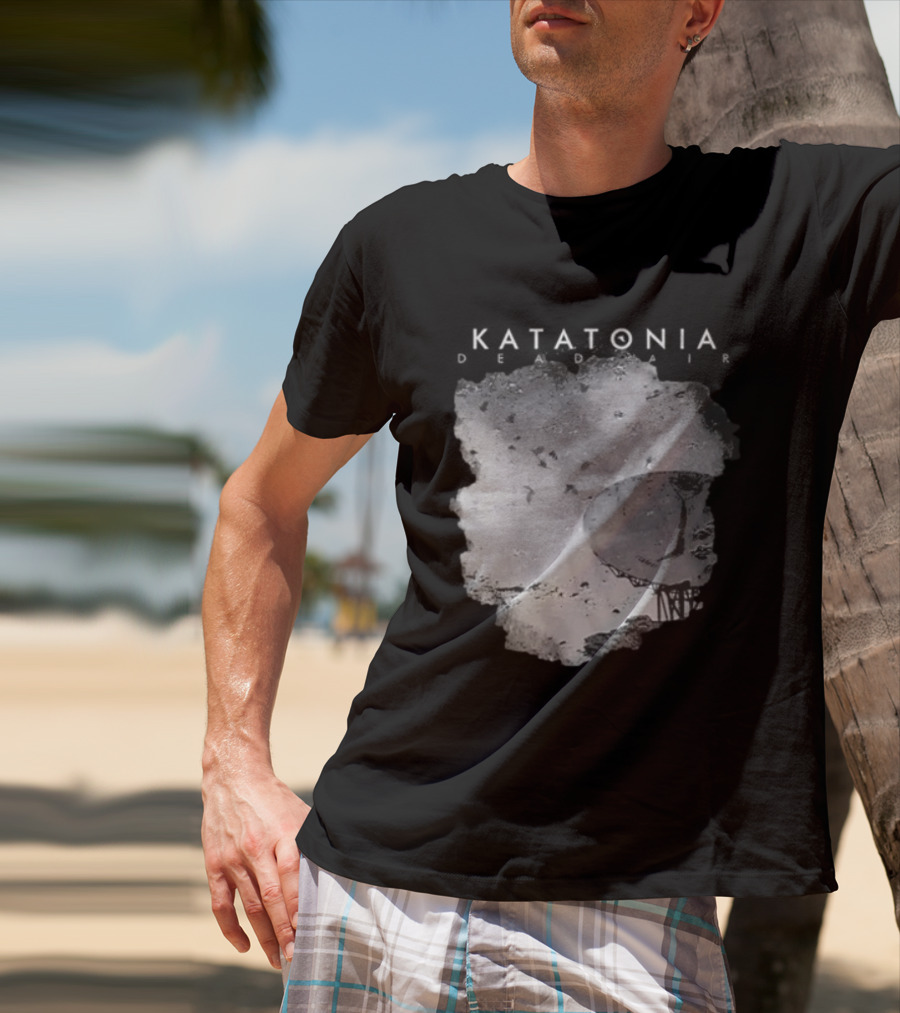 Katatonia Dead Air Moon Skull Art T-Shirt