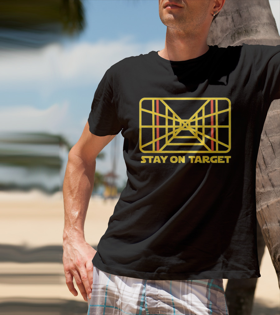 Star Wars Stay On Target Classic Trench Run Grid Graphic T-Shirt
