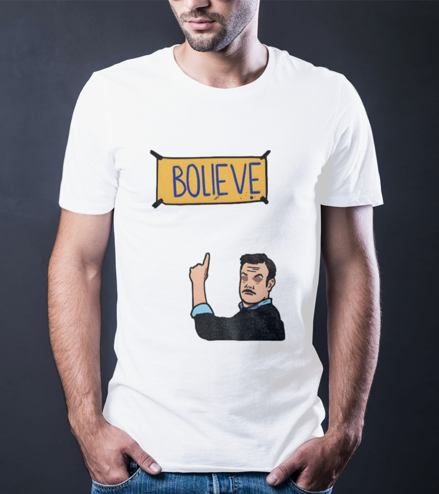 Bolieve Bo Nix Denver Broncos NFL Football Cartoon T-Shirt