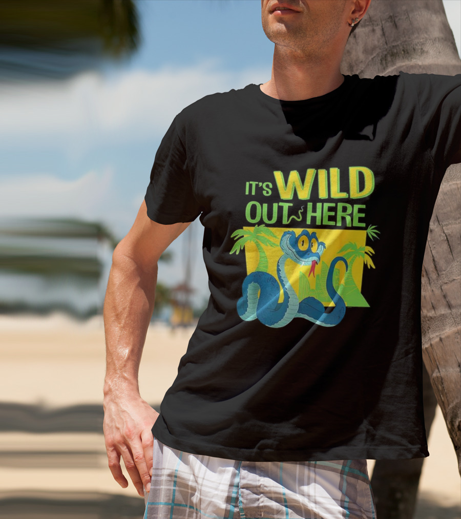 Zootopia 2 It's Wild Out Here Gary De’Snake Jungle Scene T-Shirt