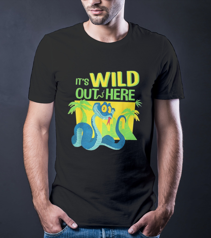 Zootopia 2 It's Wild Out Here Gary De’Snake Jungle Scene T-Shirt