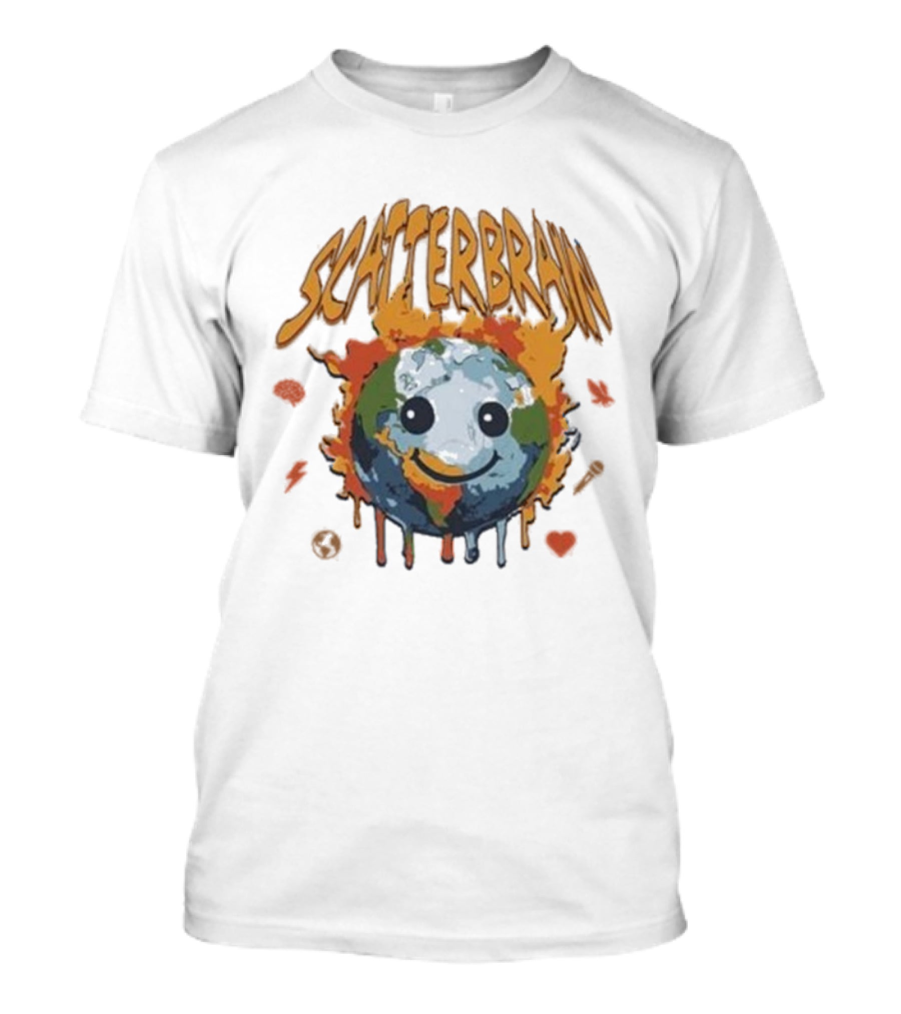 ScatterBrain Smiling Earthburst T-Shirt