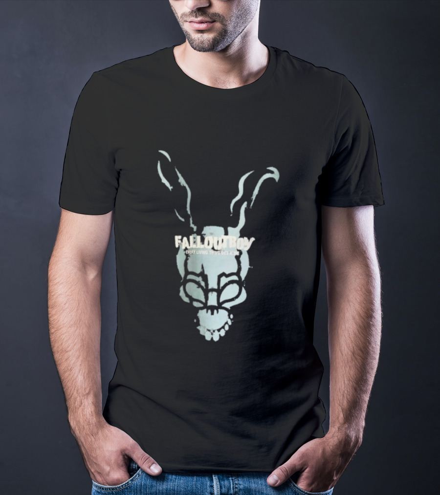 Frank Donnie Darko Fallout Boy Every Living Creature Dies Alone T-Shirt