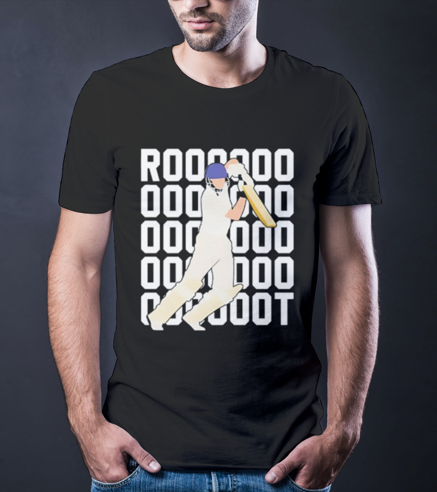 Joe Root Cricket Player ROOOOOT Batting Legend T-Shirt