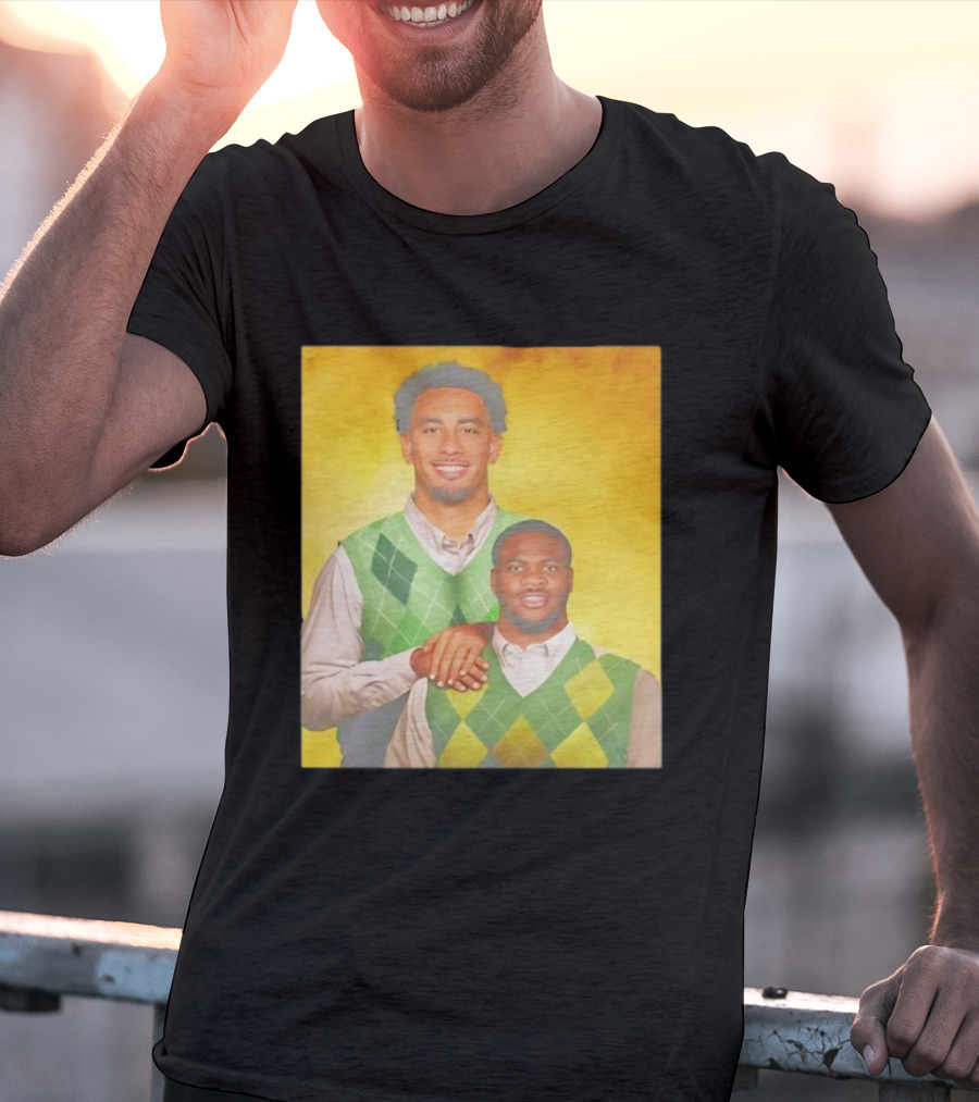 Jordan Love Micah Parsons Step Brothers Funny Football Sweater Mockup T-Shirt