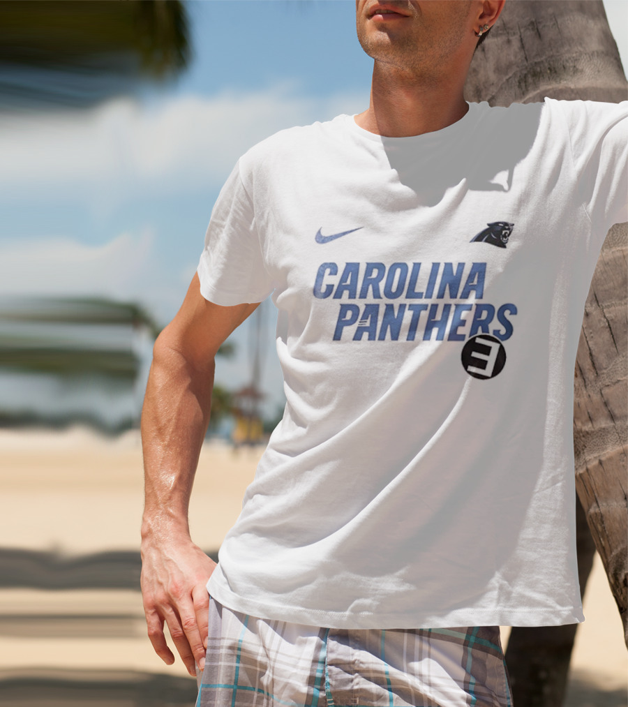 Nike Carolina Panthers Eminem Collaboration T-Shirt