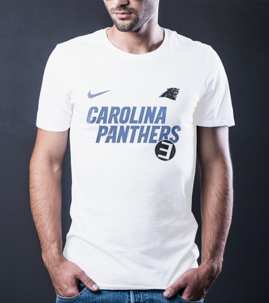 Nike Carolina Panthers Eminem Collaboration T-Shirt