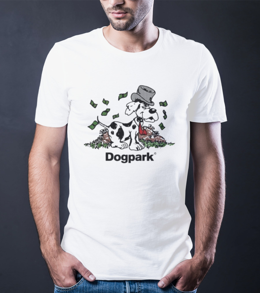 Dogpark Money Flying Top Hat T-Shirt