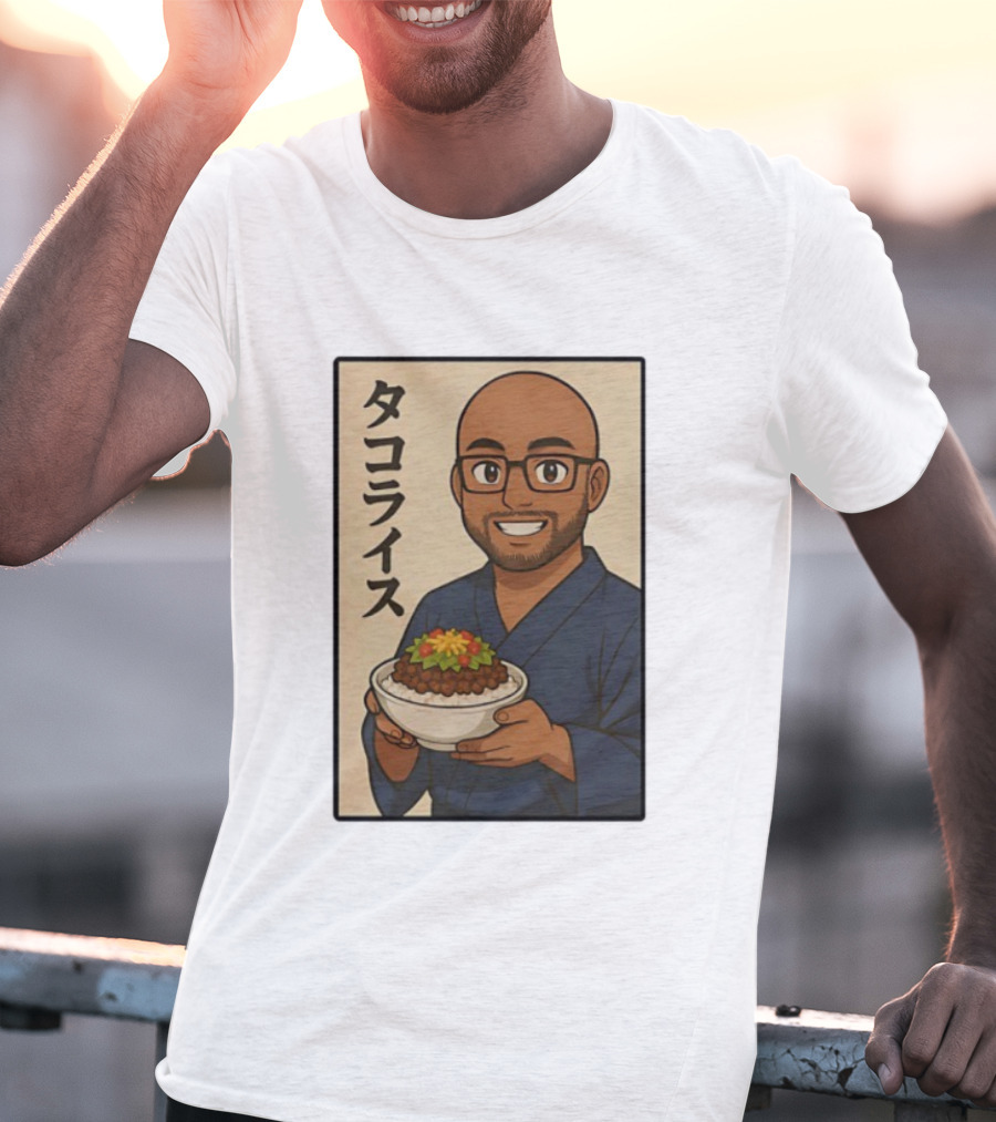 Taco Rice Lover Japanese Cuisine Okinawa Food Favorite Japan Graphics T-Shirt