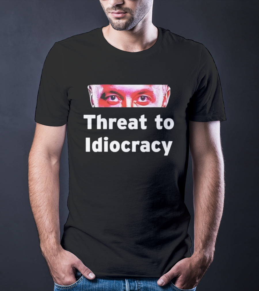 Elon Musk Eyes Threat To Idiocracy T-Shirt
