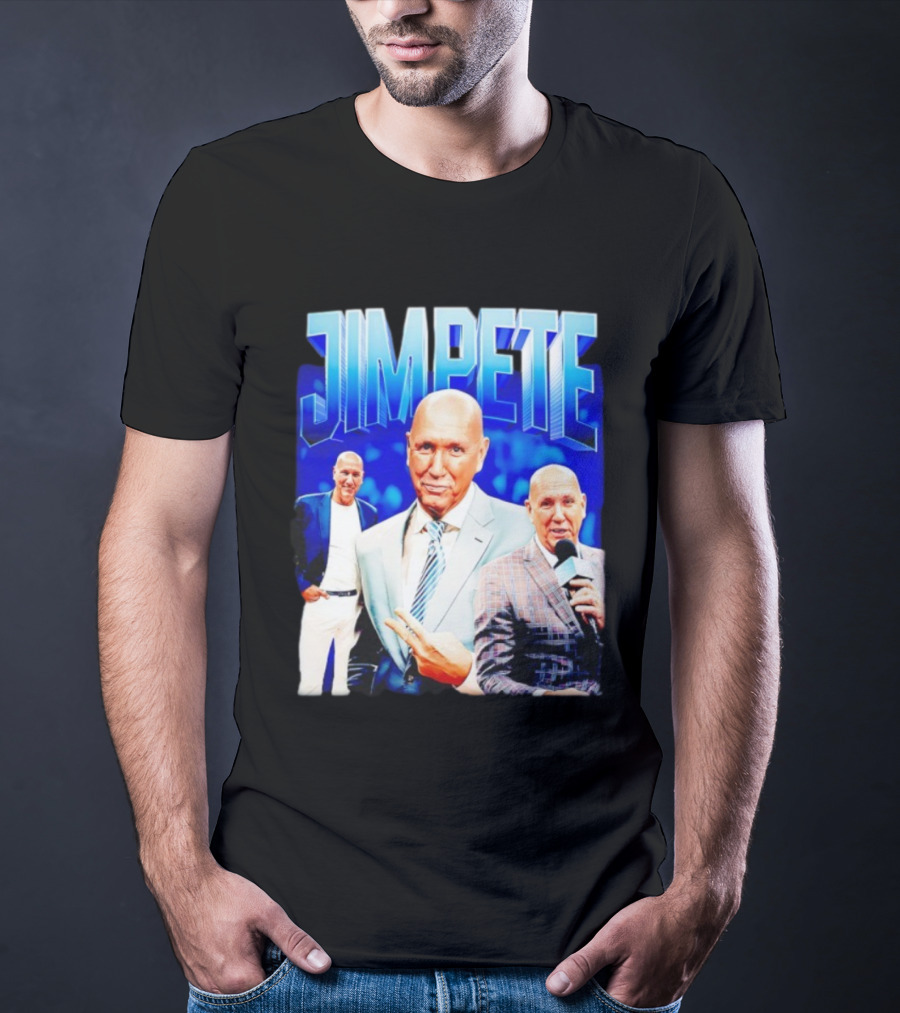 Jim Pete American Former Professional Basketball Player T-Shirt