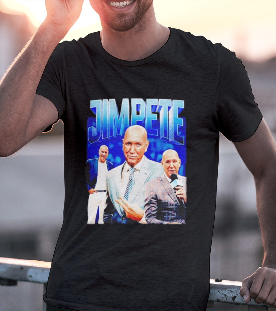 Jim Pete American Former Professional Basketball Player T-Shirt
