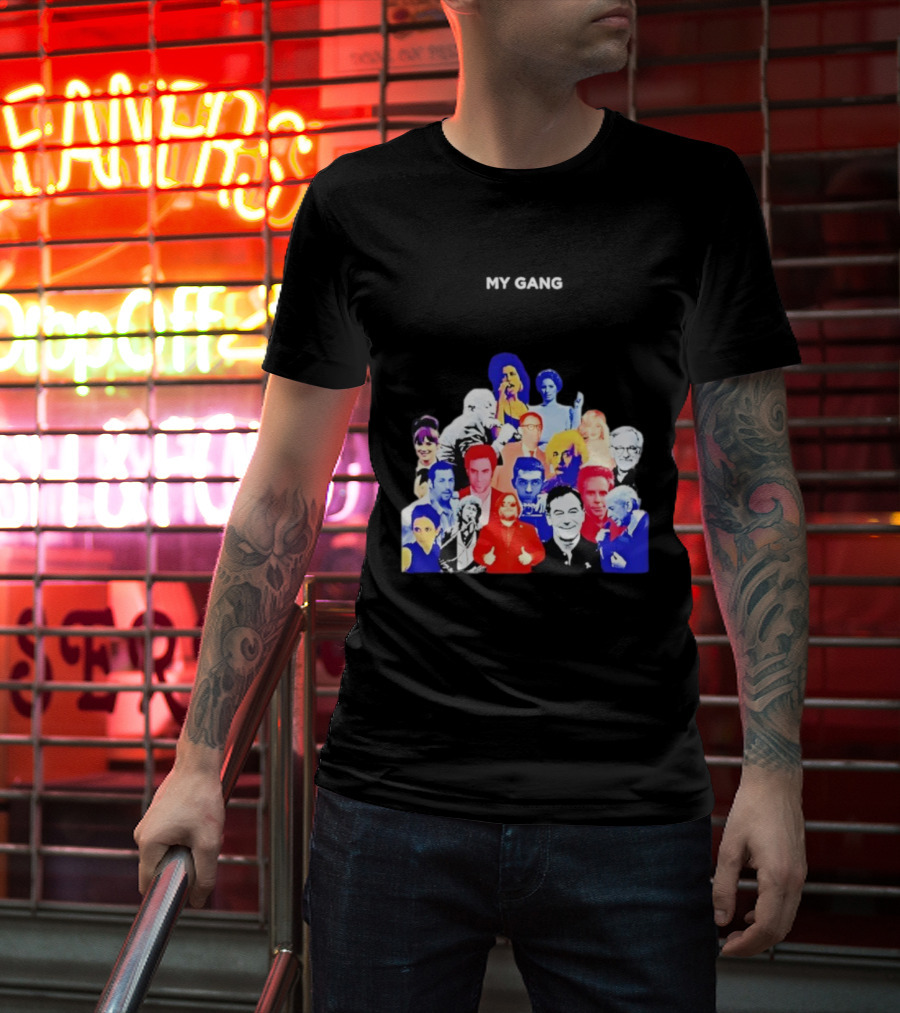 My Gang Rebels Icons Who Changed History Pop Art T-Shirt