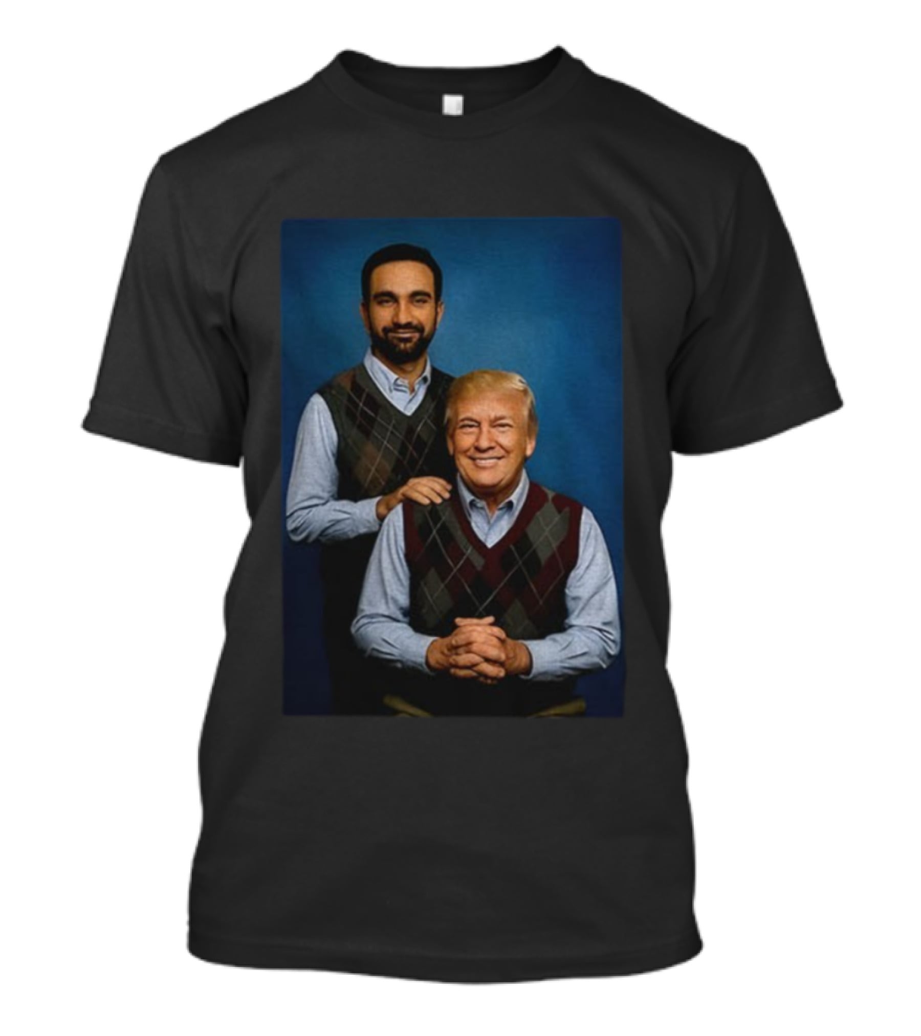 Zohran Mamdani Donald Trump Step Brothers Vintage Style T-Shirt