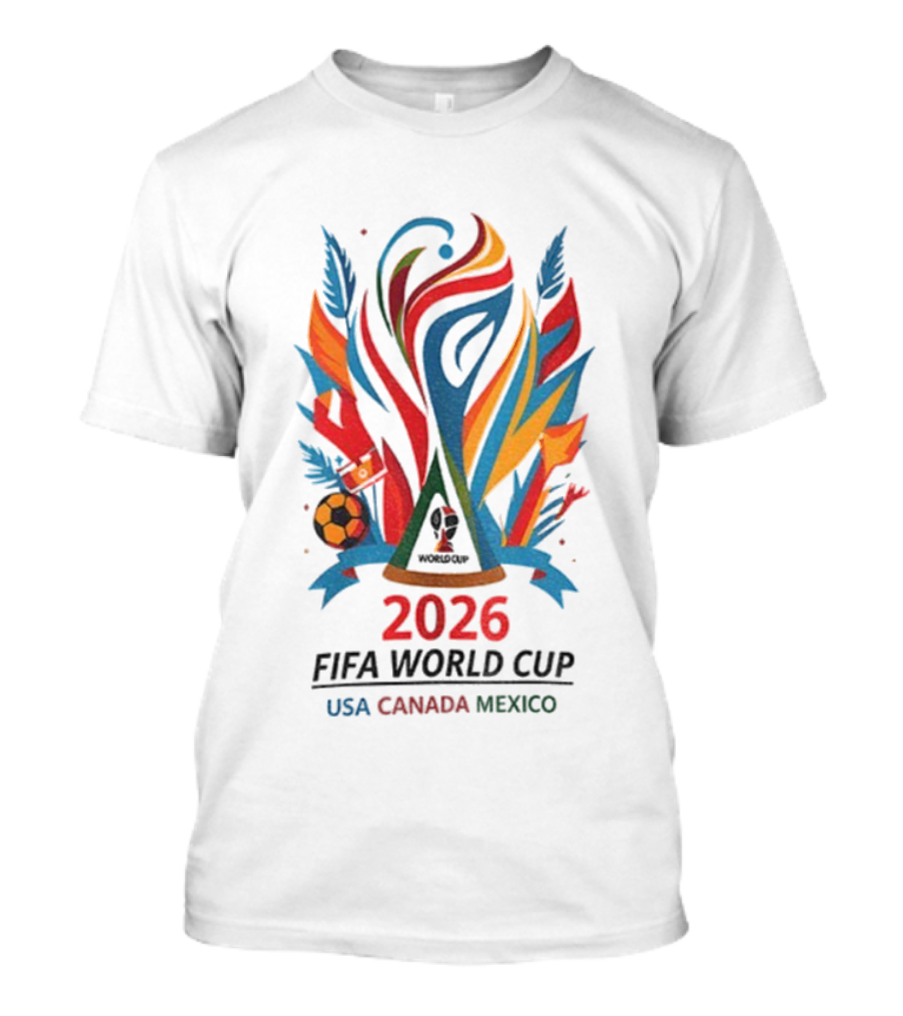 FIFA World Cup 2026 USA Canada Mexico T-Shirt