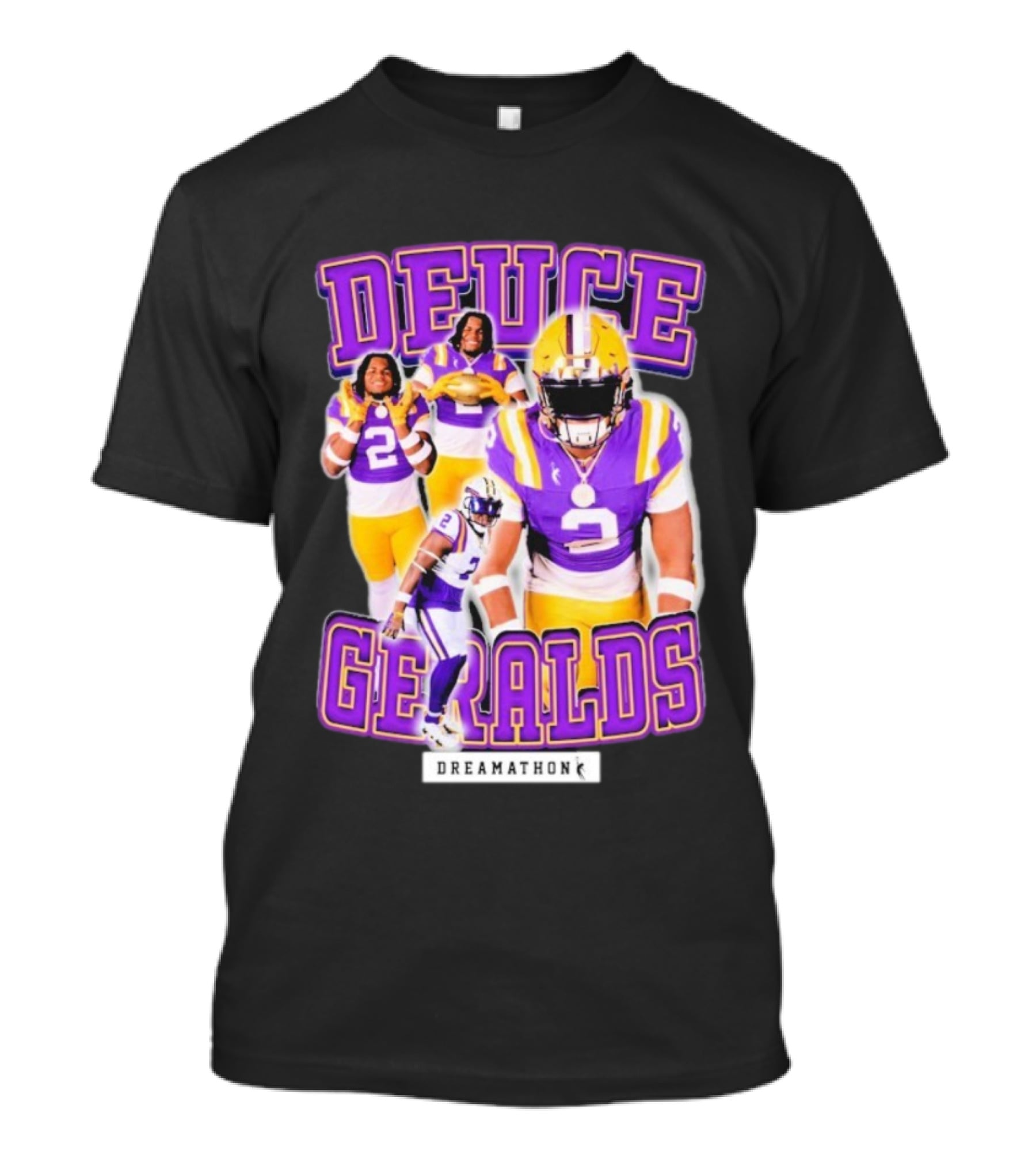 Deuce Geralds Dreamathon Football Player Highlights T-Shirt