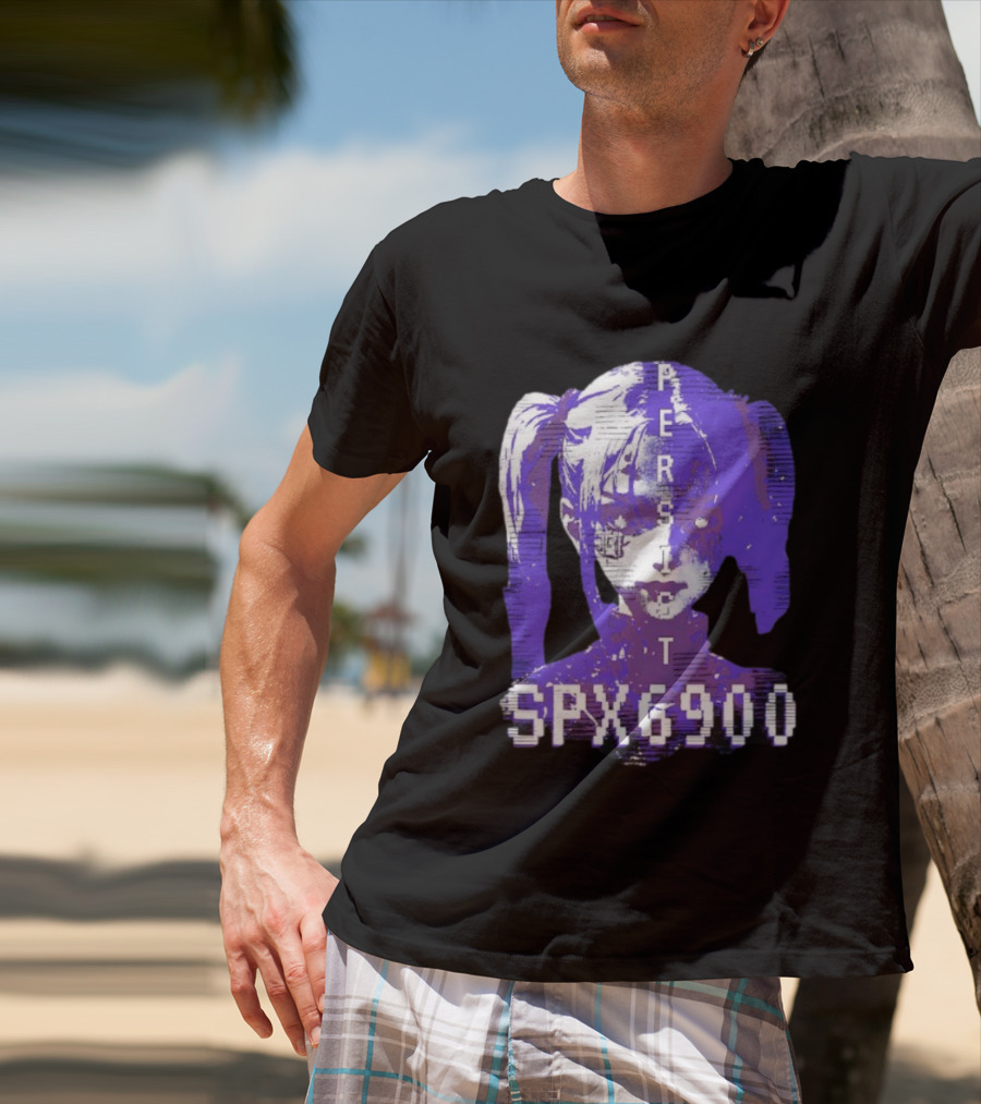 SPX6900 Persist Vaporwave Anime Aesthetic T-Shirt
