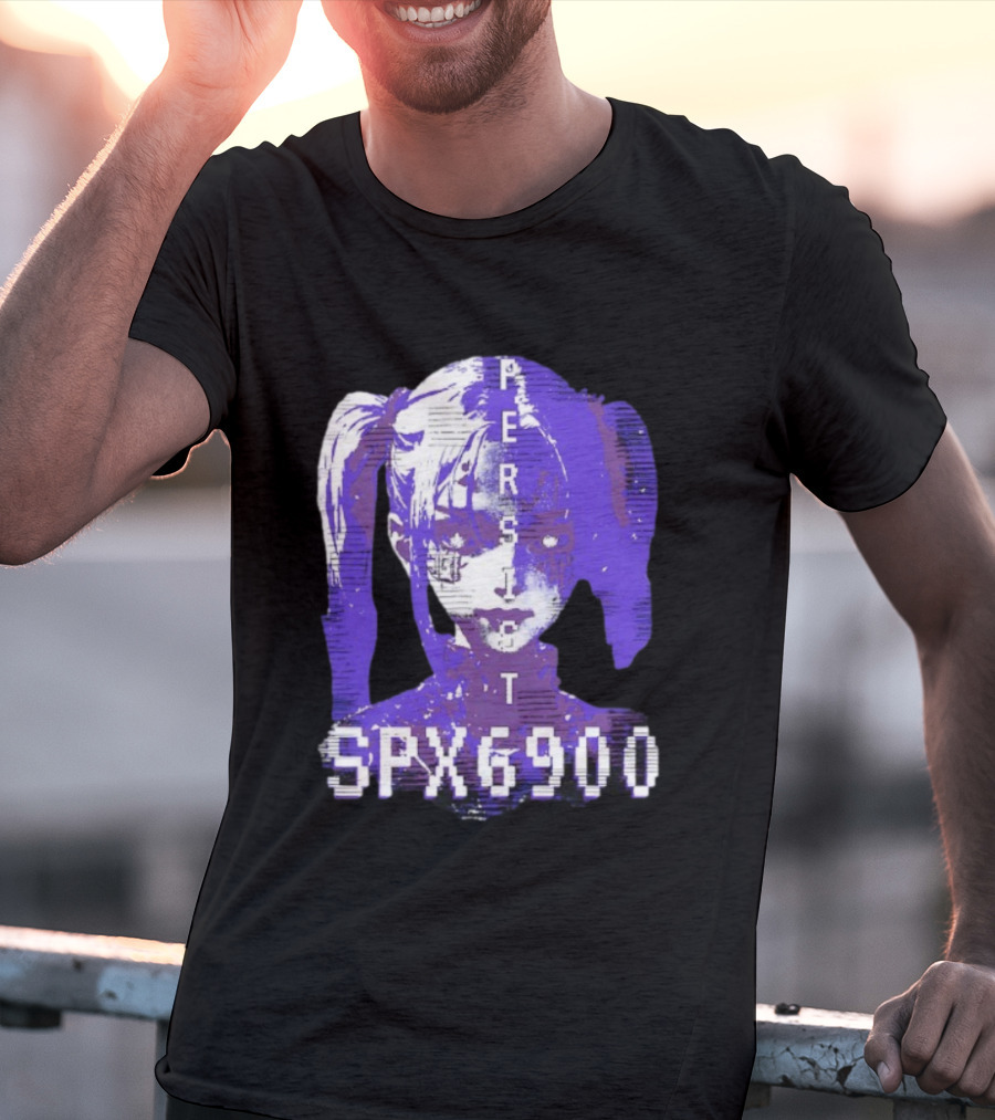 SPX6900 Persist Vaporwave Anime Aesthetic T-Shirt