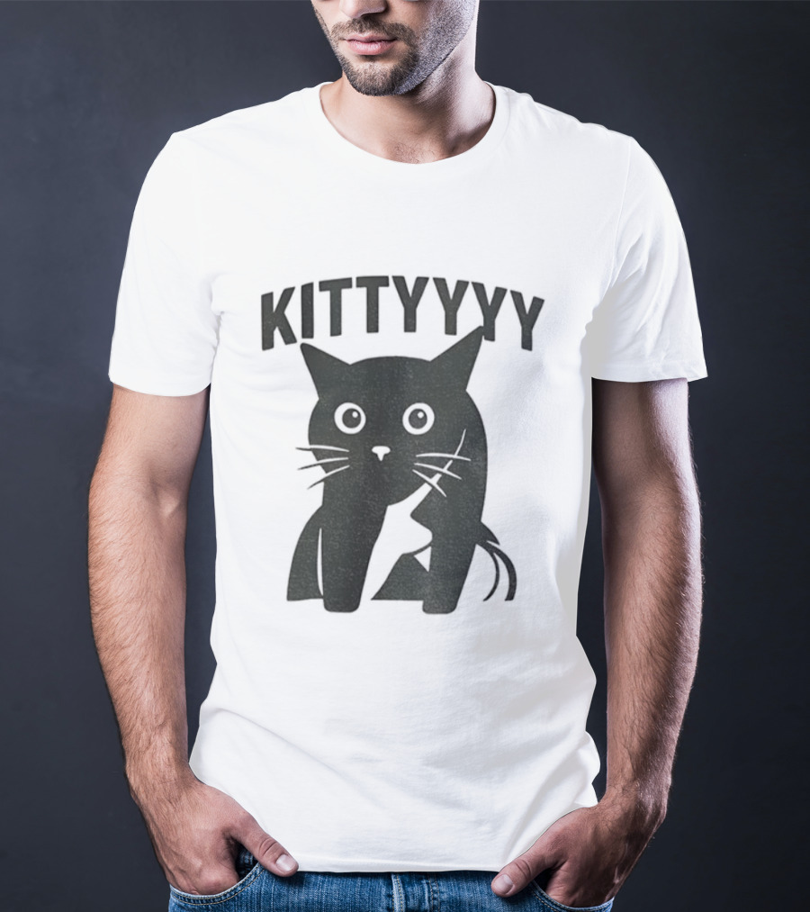 KITTTYYYY Funny Twitch Cat Meme T-Shirt