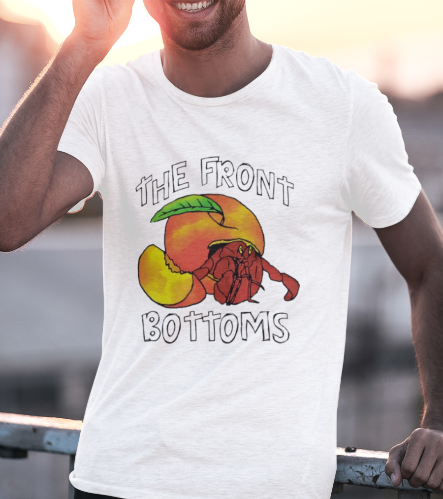 The Front Bottoms Hermit Crab Peach T-Shirt