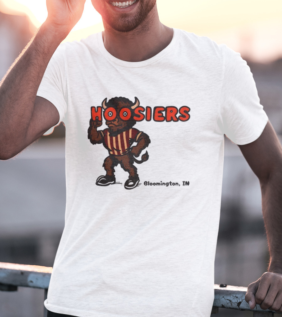 Hoosiers Bison Bloomington IN Indiana Hoosiers Football NFL 2025 T-Shirt