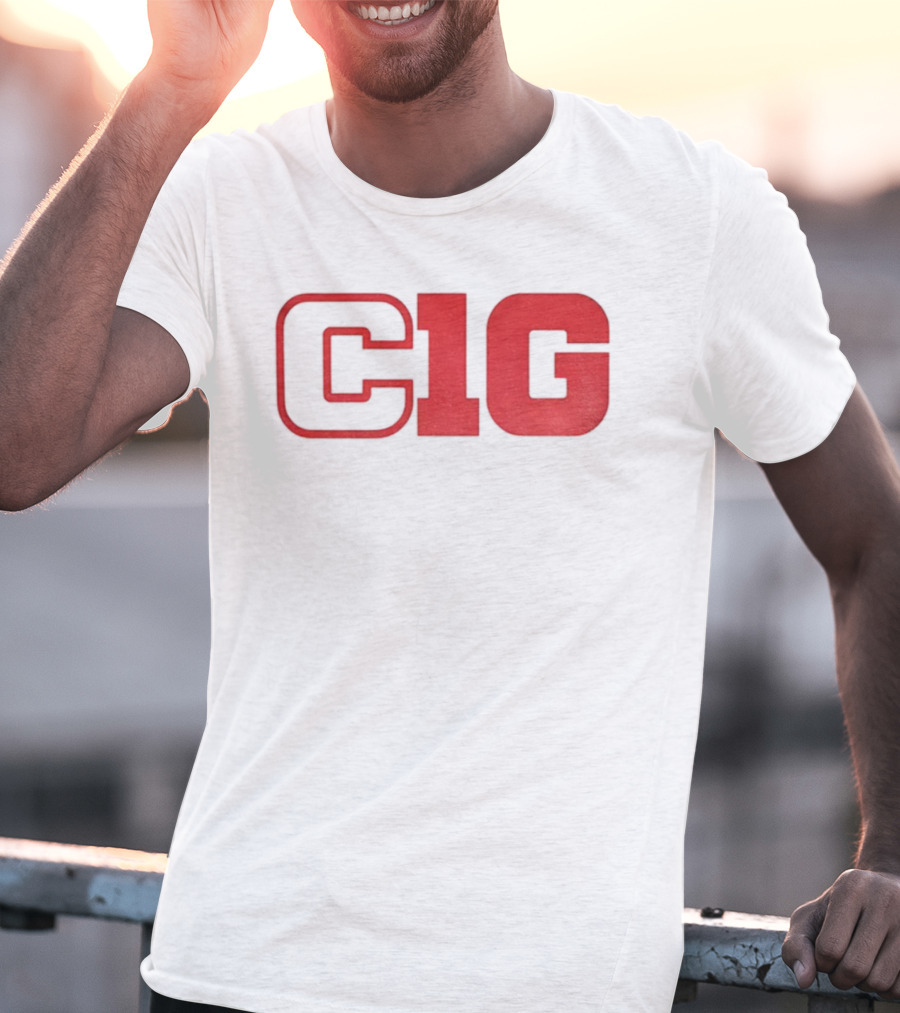 Indiana Hoosiers C1G Big Ten Champions Coach Cig T-Shirt